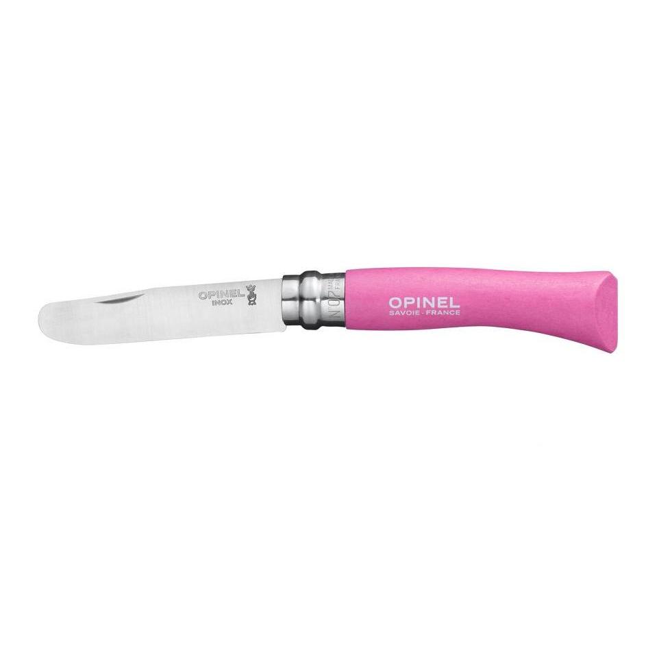 Opinel Kindermesser Mein erstes Opinel - Buchenholz Pink