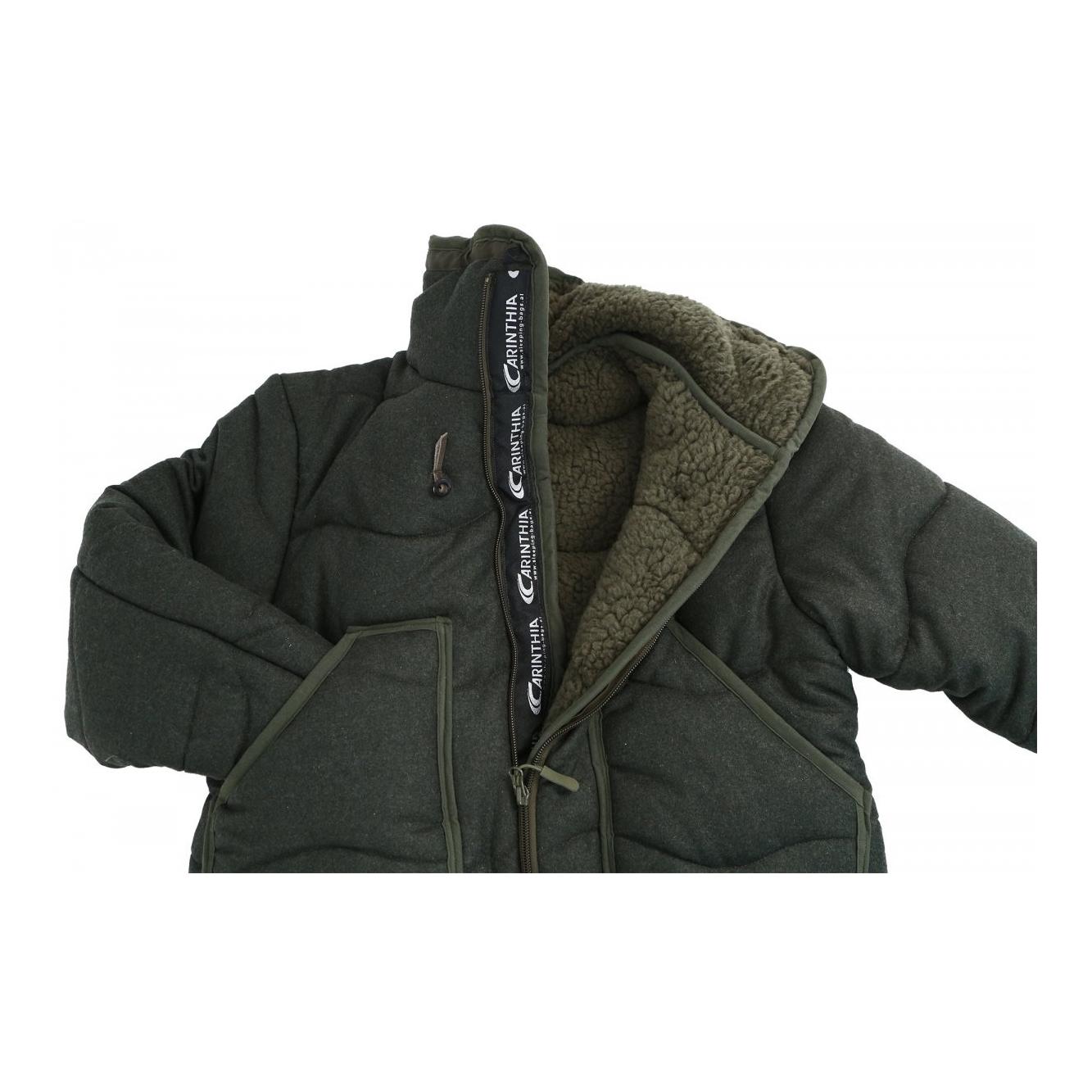Carinthia Ansitzjacke & Fussteil Webpelz G-Loft - oliv