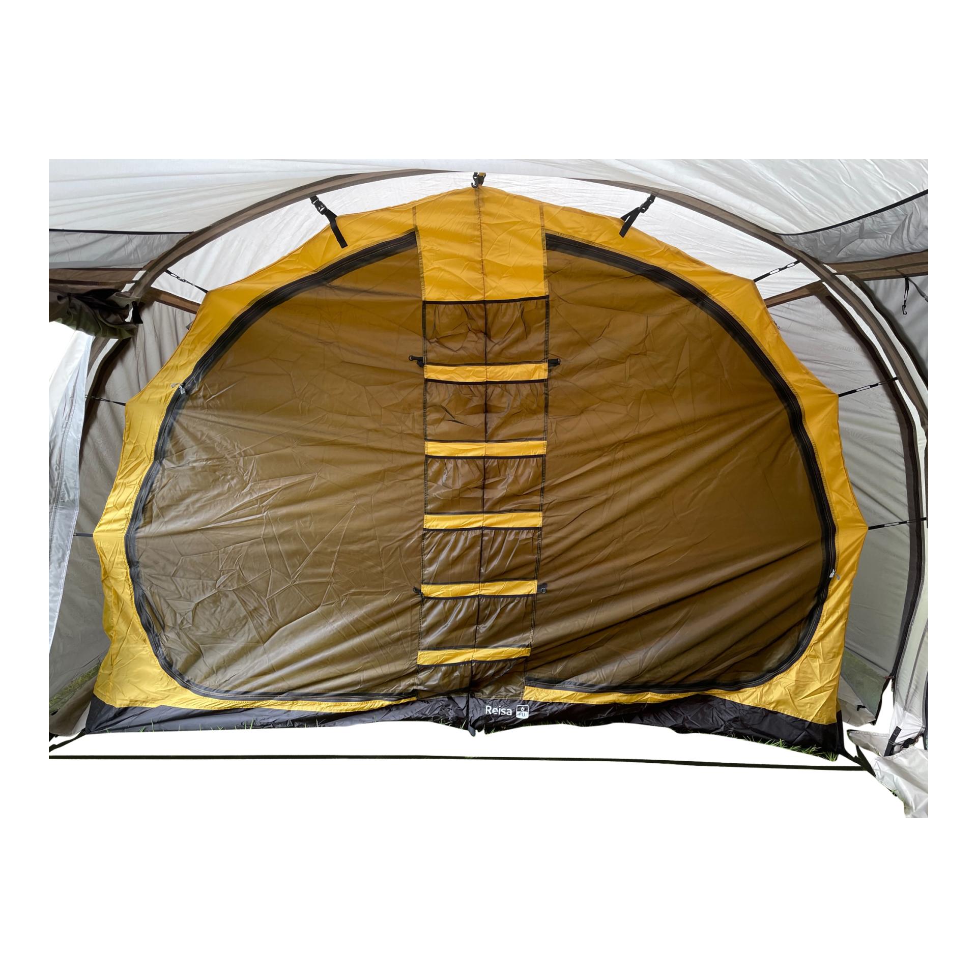 Nordisk Reisa 6 PU Tent grey with grey Skirt
