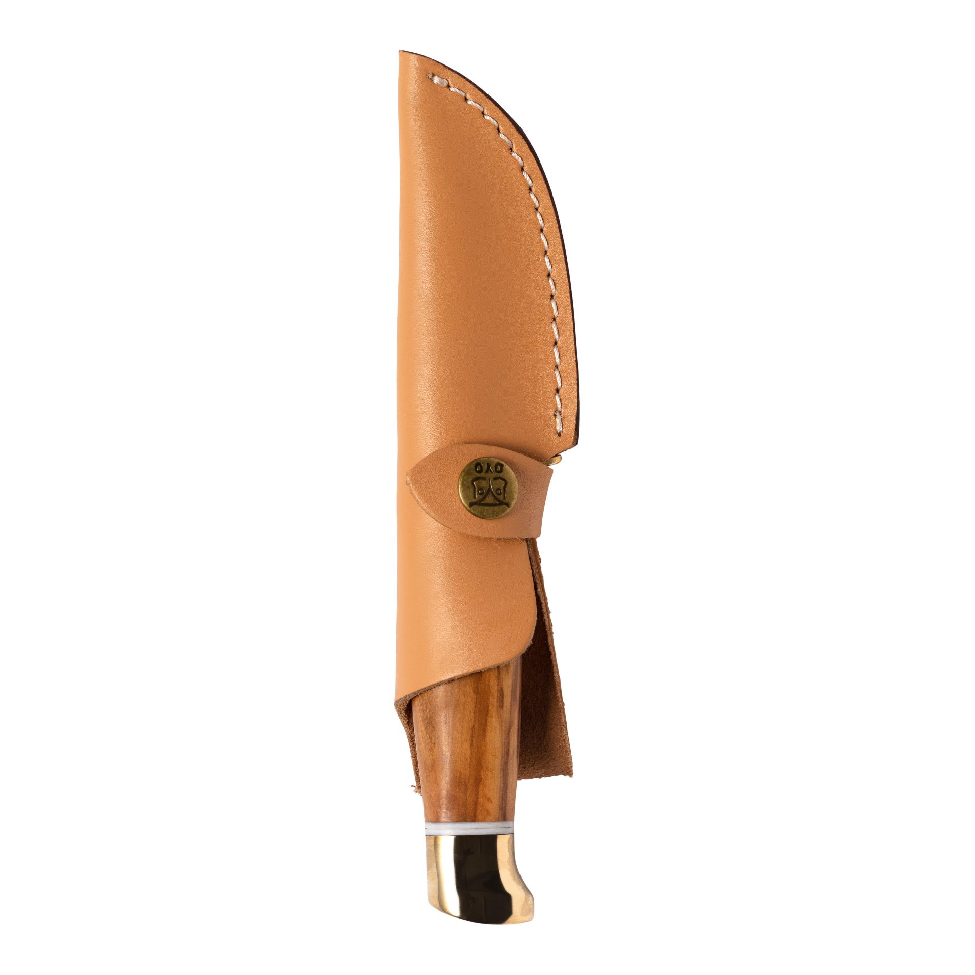 Øyo JOUNTHEIMEN - Jagd/Outdoormesser mit Lederscheide