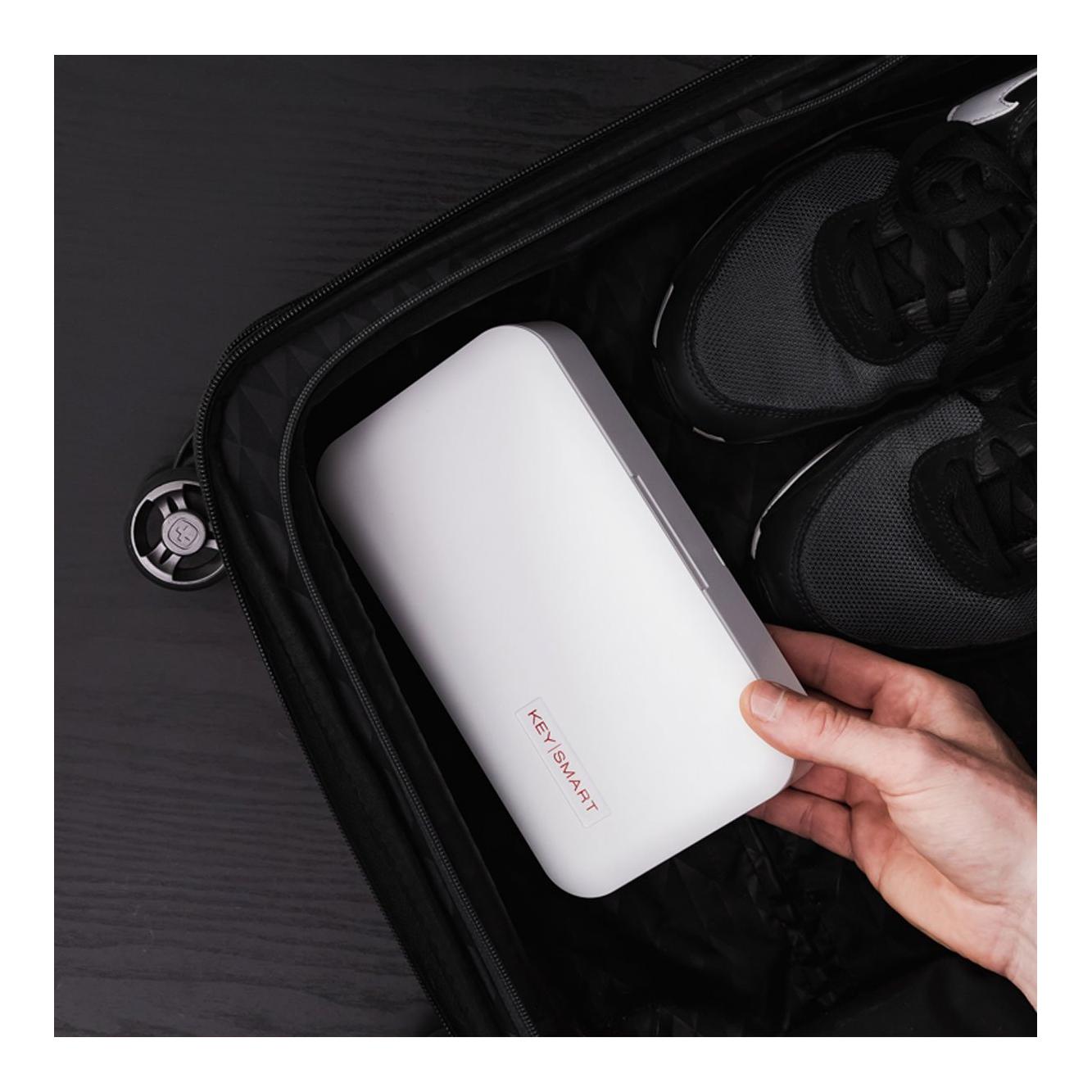 KeySmart CleanTray | stérilisant lumière UV - Blanc