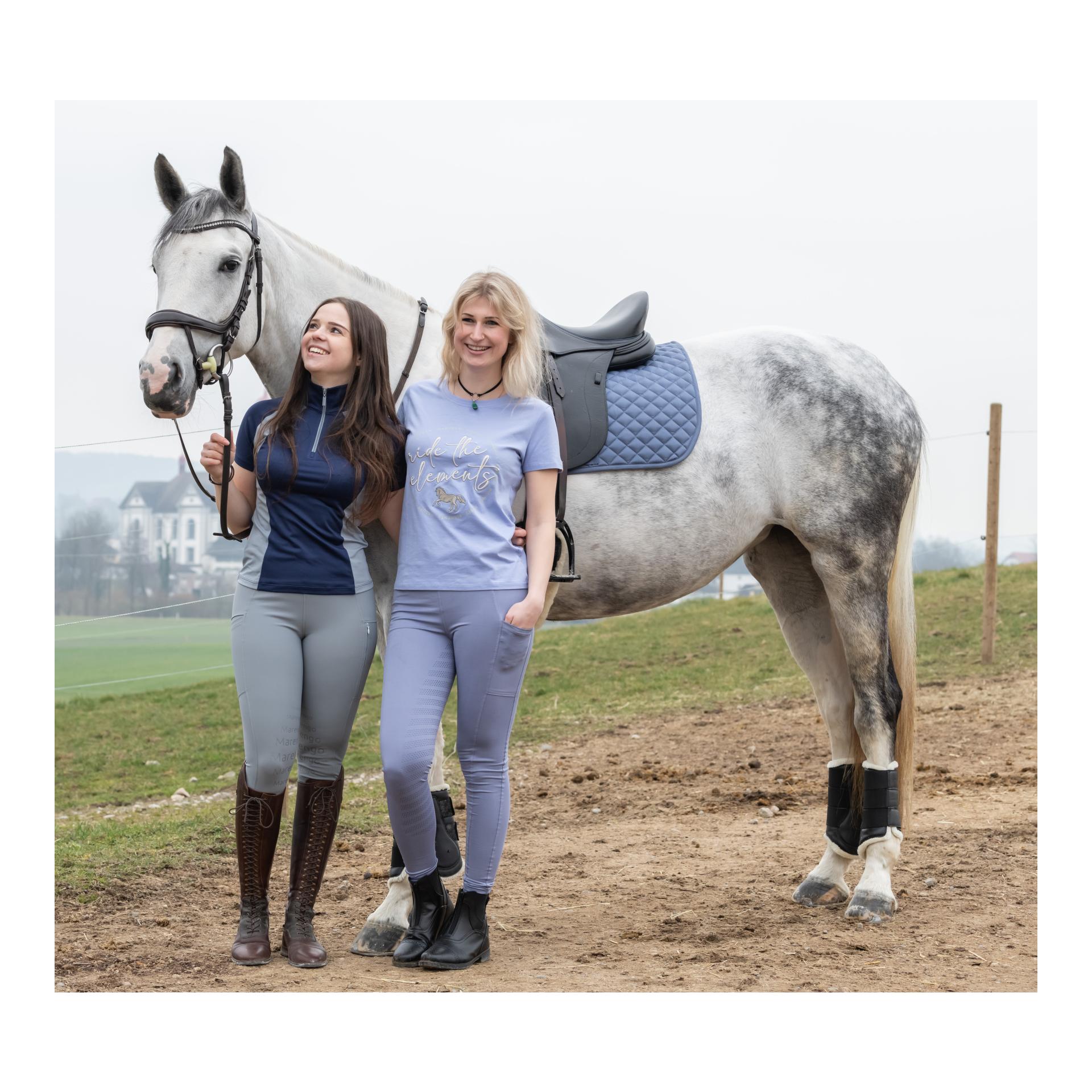 Marengo Legging d’équitation Cool Summer grip genoux femmes