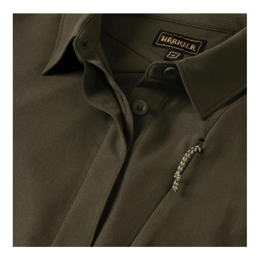 Härkila Chemisier Herlet Tech pour femme - vert saule