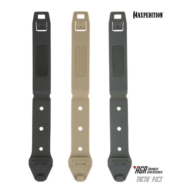 TacTie PJC3 Befestigungsband (6er Pack) - Grau