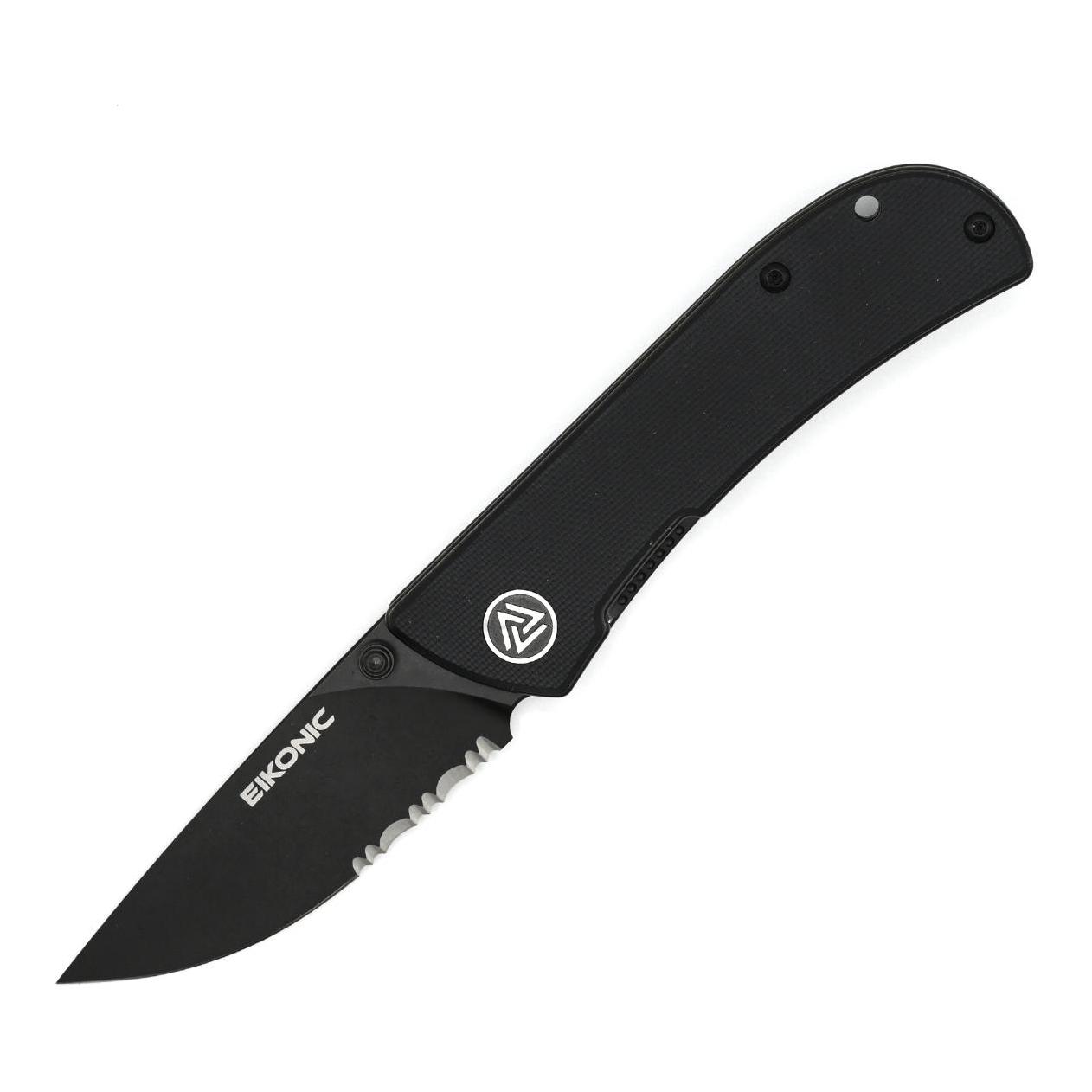 Eikonic Einhandmesser Fairwind, G10, Teilsägezahnung