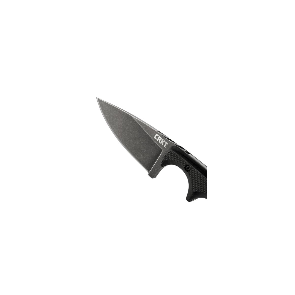 CRKT Minimalist® - Drop Point Black - EDC/Einsatzmesser mit Thermoplastic Scheide