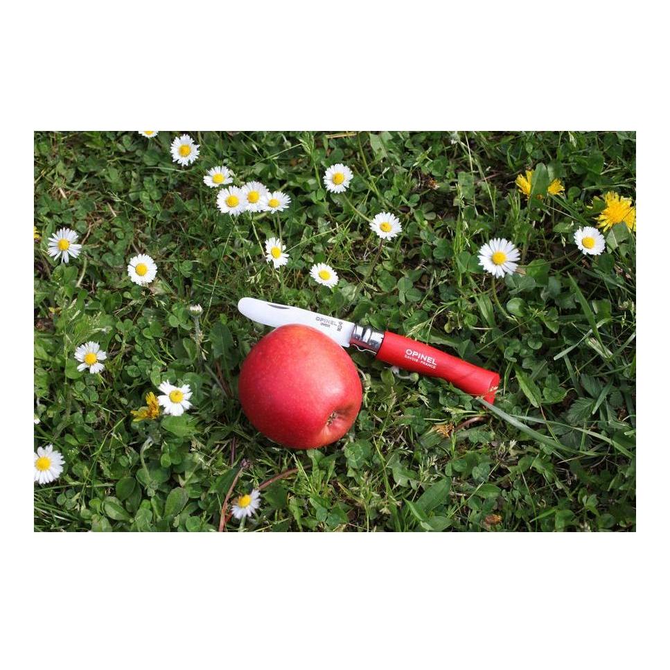 Opinel Kindermesser Mein erstes Opinel - Buchenholz Rot
