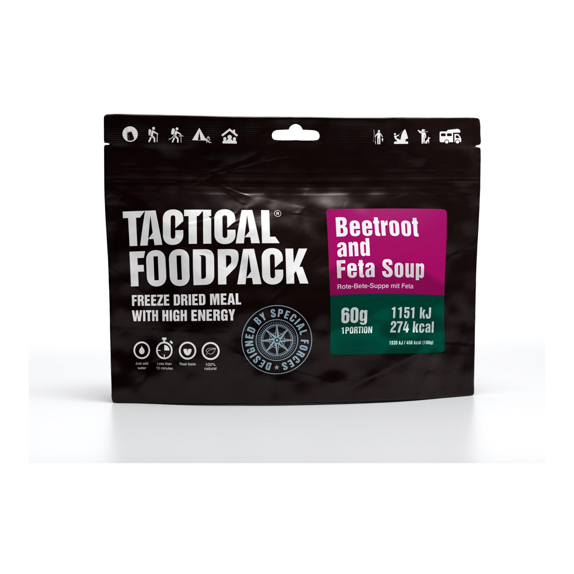 Tactical Foodpack Beetroot and Feta Soup
