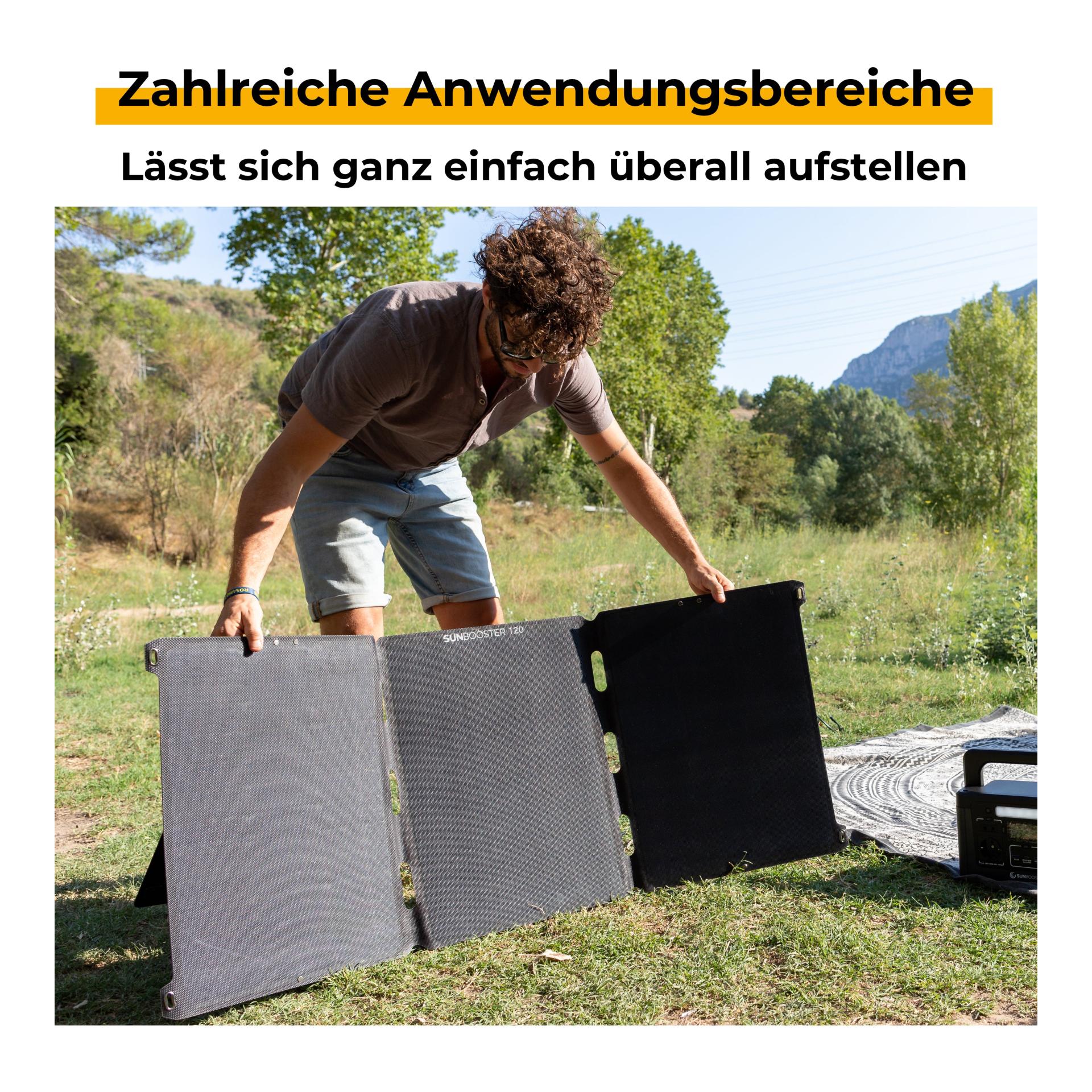 SunnyBag Panneau solaire portable SUNBOOSTER 120