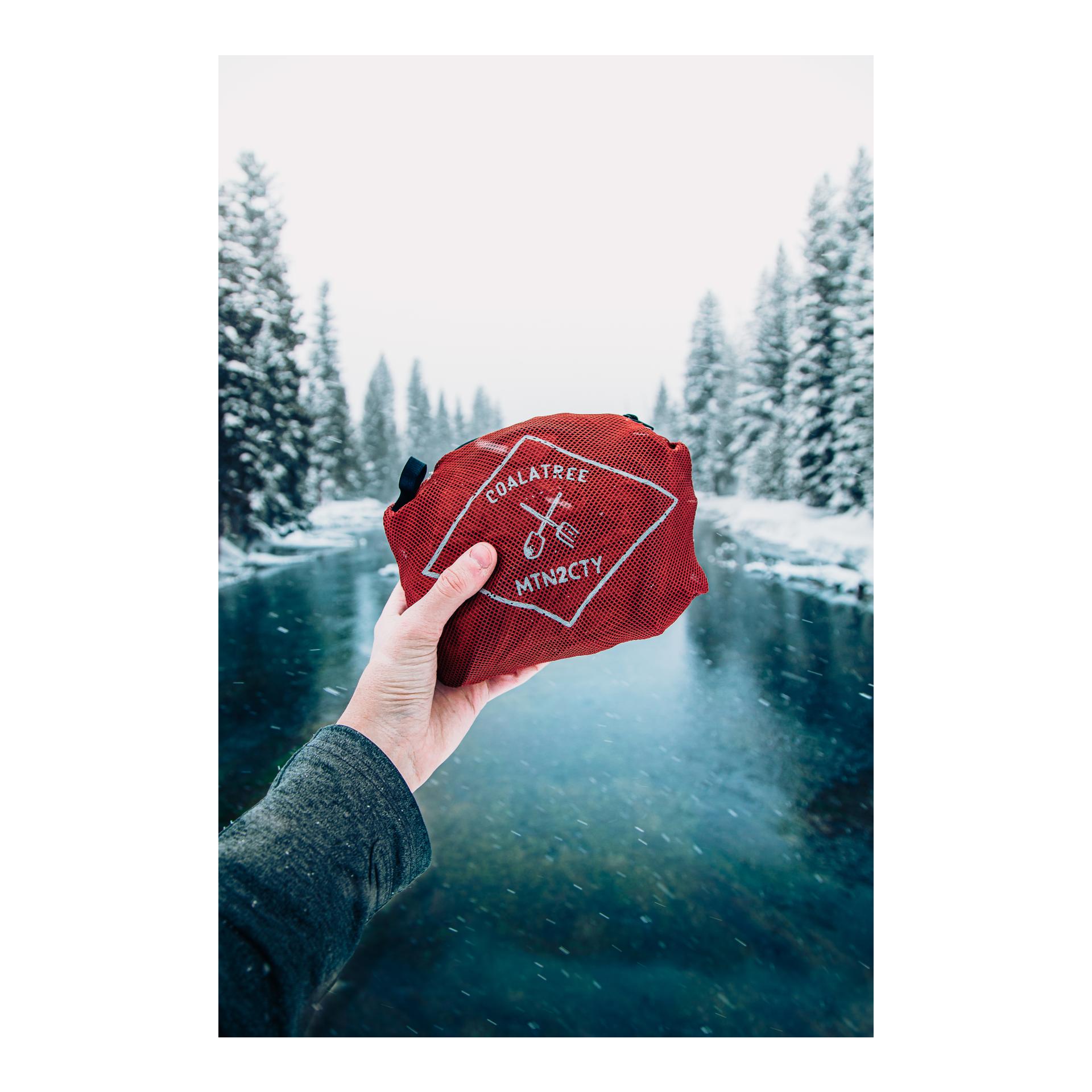 coalatree Whistler Windbreaker Jacke - Rot