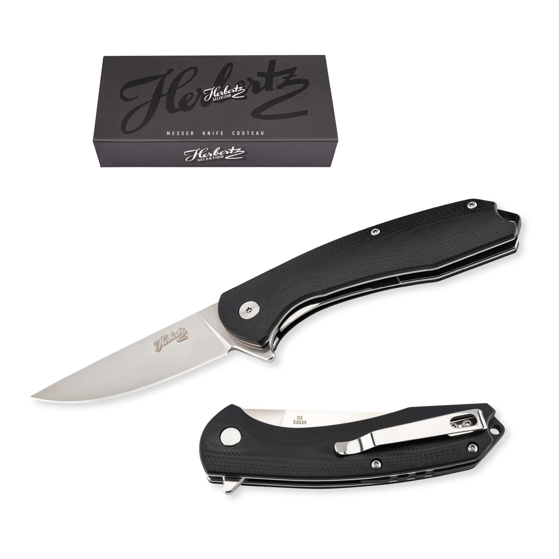 Herbertz Selektion Einhandmesser G10