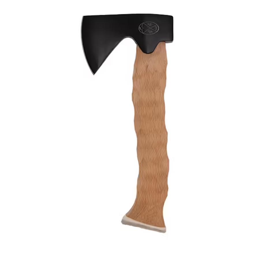 Karesuando Metsämies Hätä - High Carbon - Bushcraft Axt mit Lederscheide