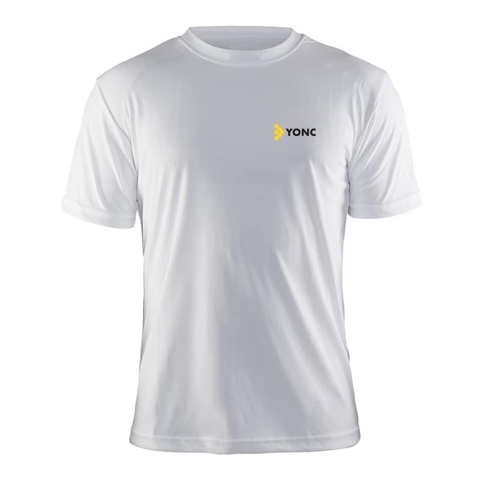 YONC Men Active Shirt - weiss