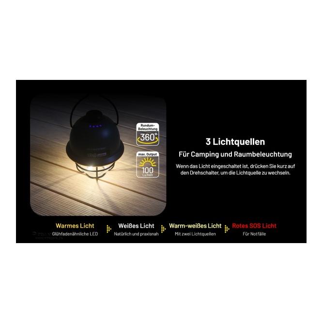 Nitecore Campinglaterne LR40