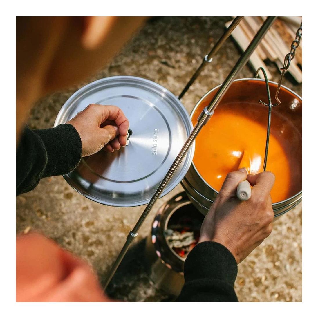Solo Stove Kit combiné Solo Stove Campfire + 2 casseroles