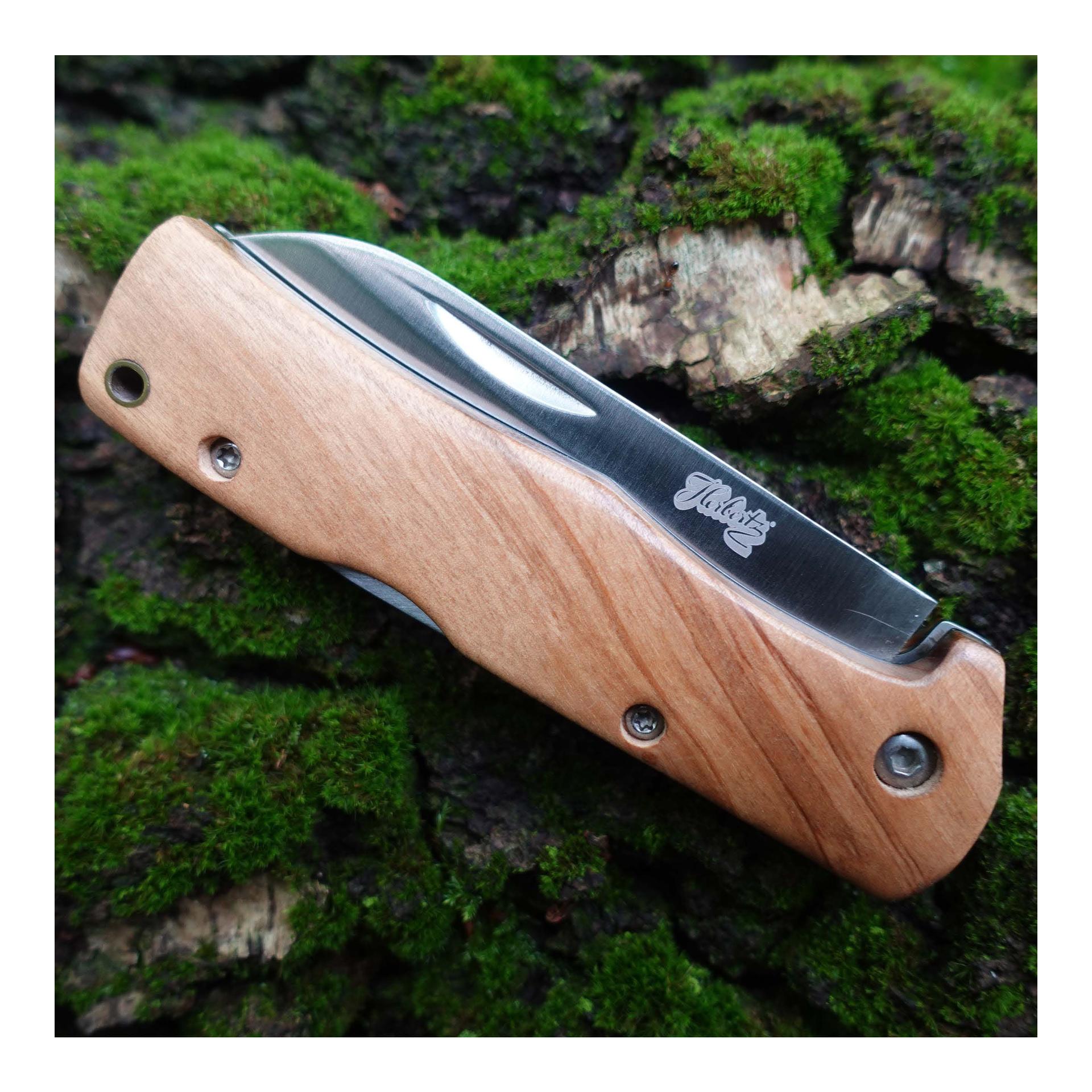 Herbertz Selektion Taschenmesser Olivenholz