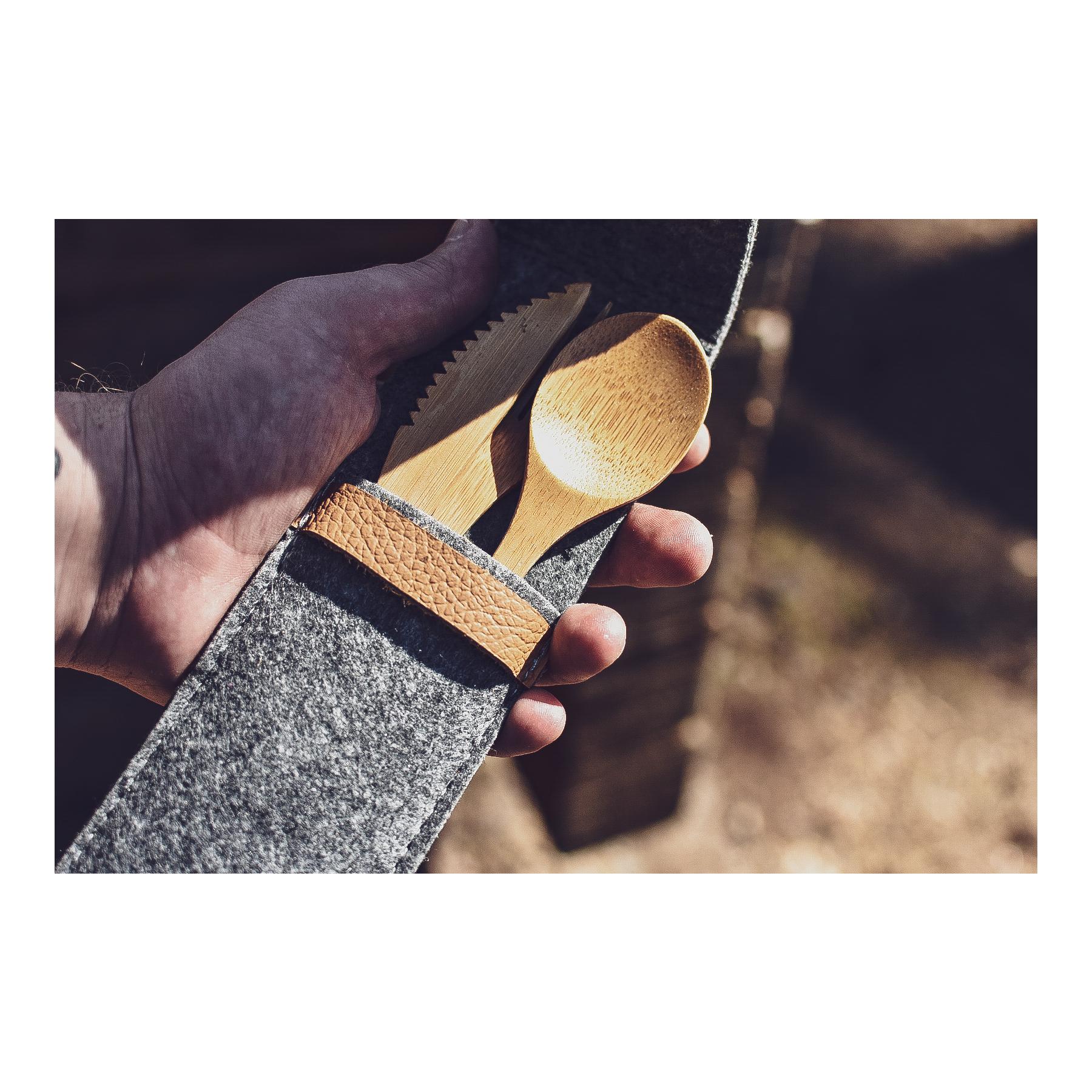 Øyo TURTAGRØ - Holzbesteck Set (3 Teilig)