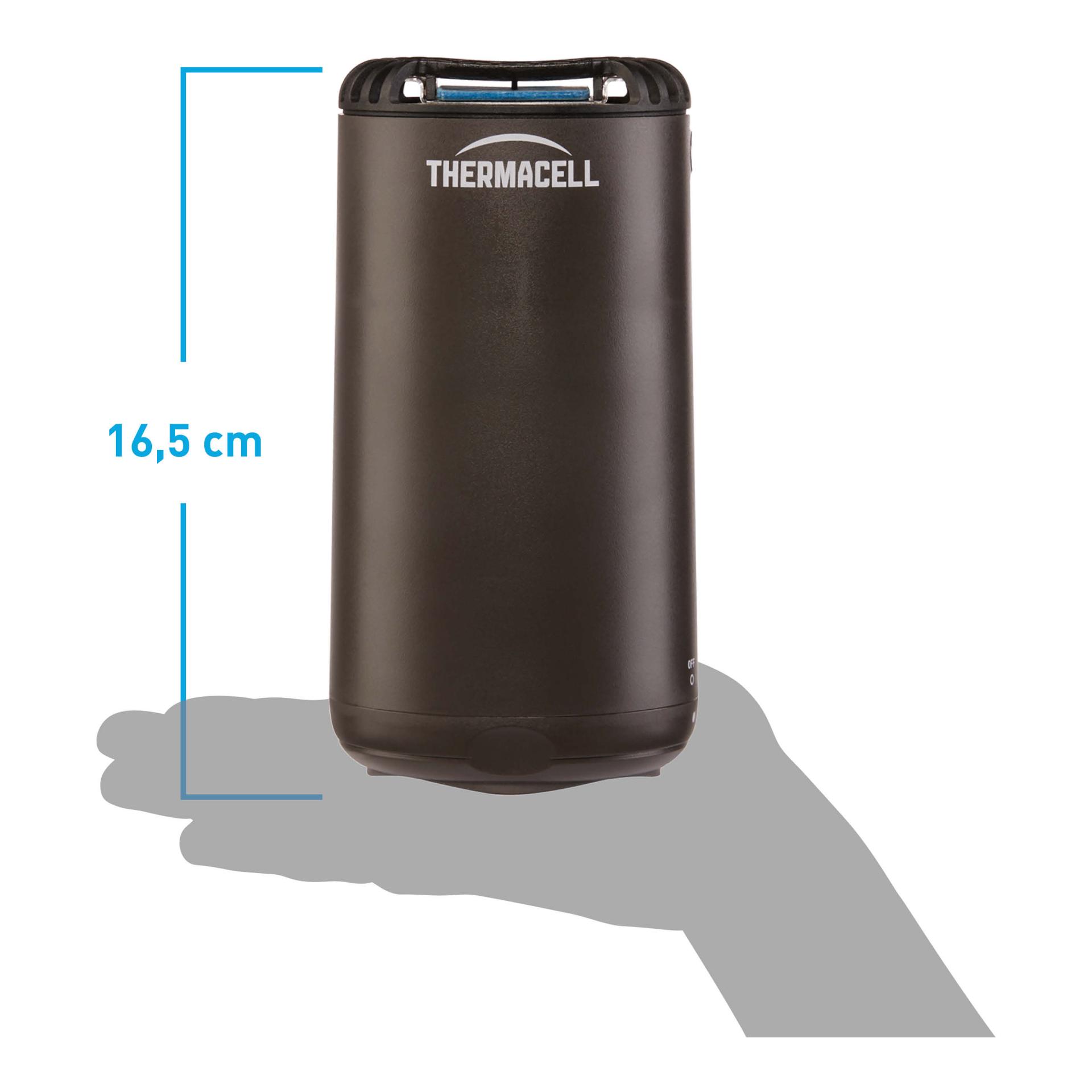 Thermacell Mückenschutz Set: HALOmini Schwarz + Nachfüllpack 120Std
