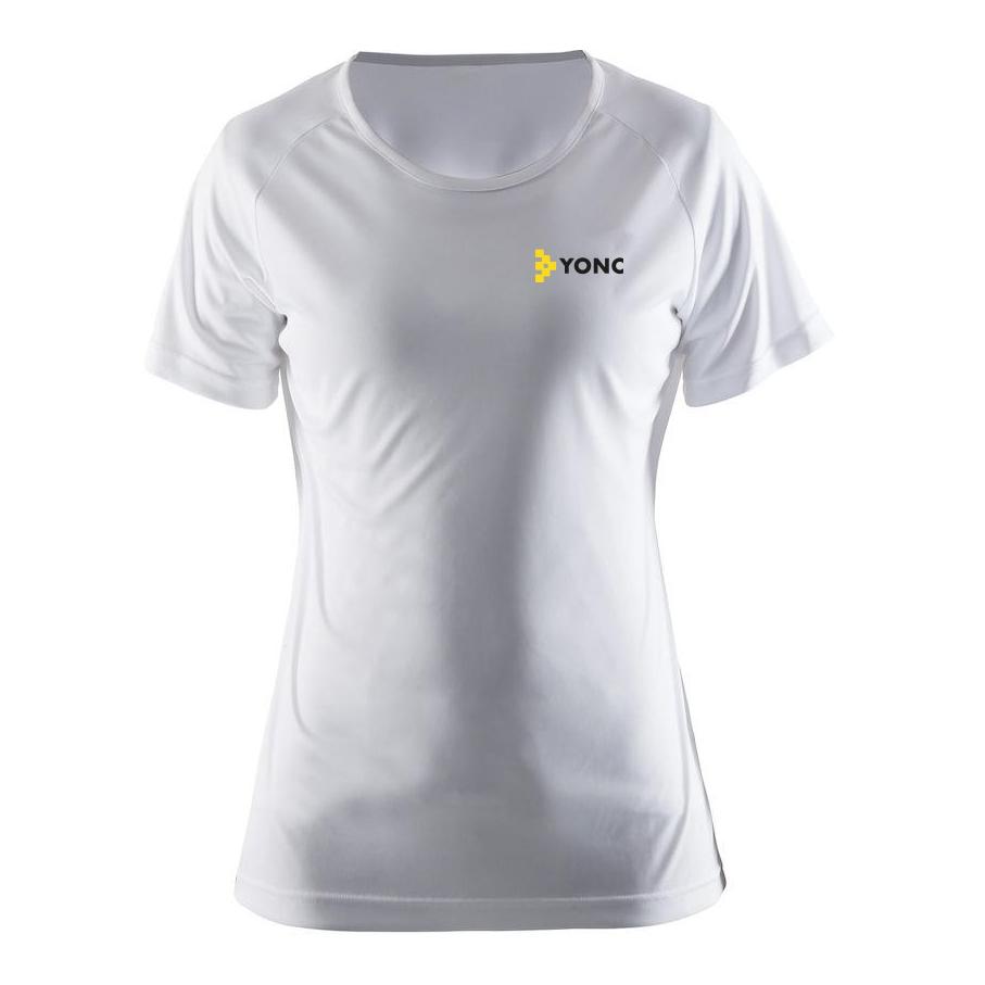 YONC Girl Active Shirt - weiss
