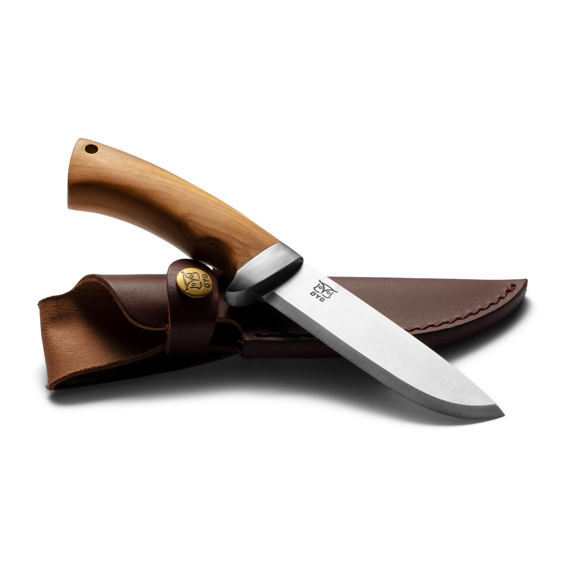 Øyo RONDANE JUNIOR- Jagd/Outdoormesser mit Lederscheide