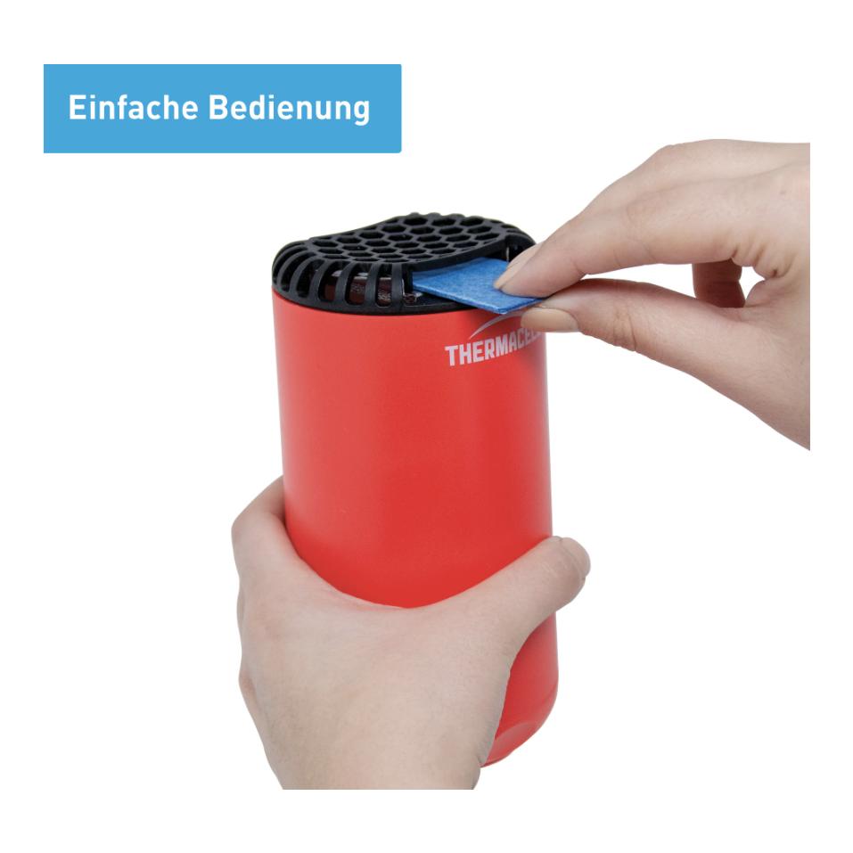 Thermacell Set: Protect HALOmini Rouge + recharges 120hr