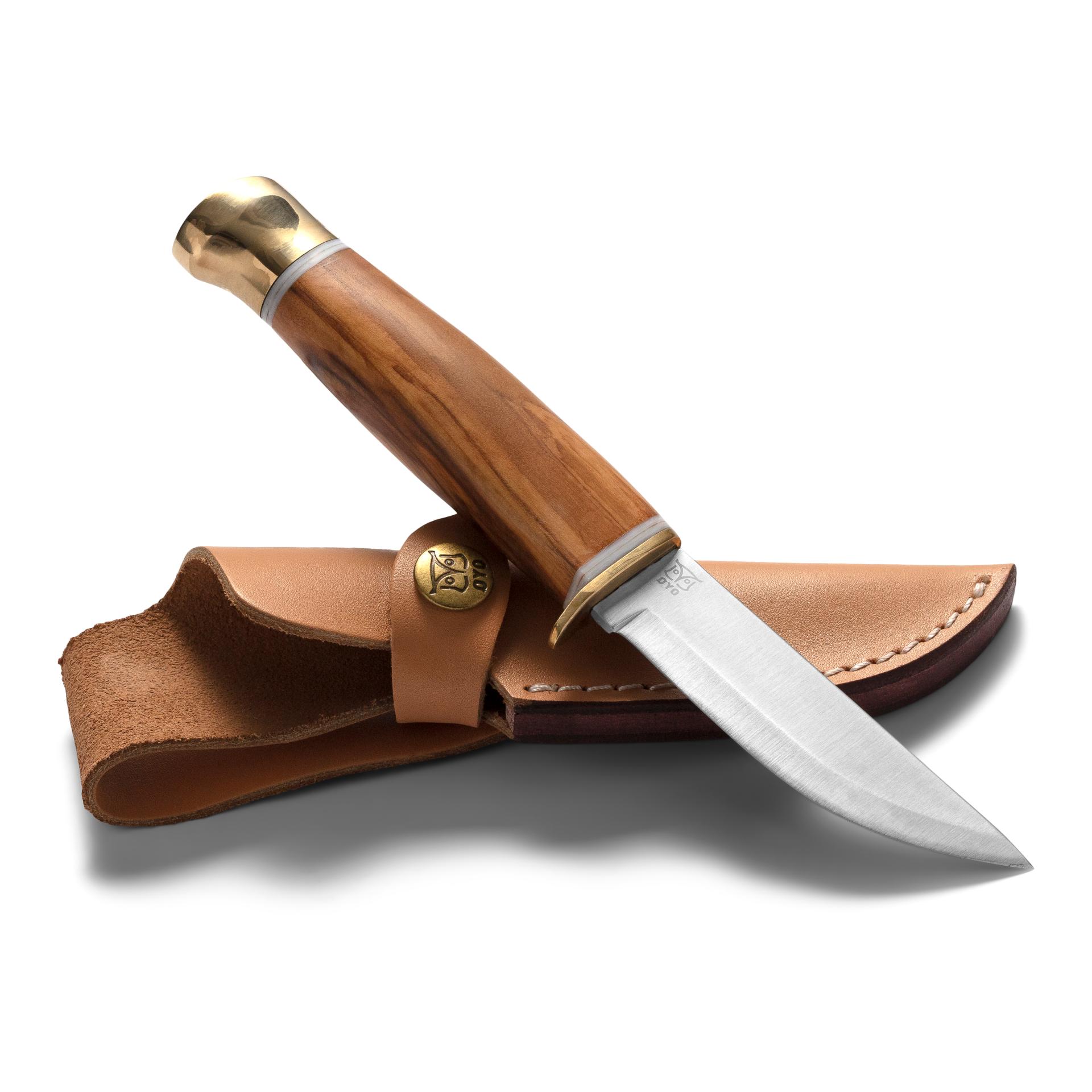 Øyo JOUNTHEIMEN - Jagd/Outdoormesser mit Lederscheide