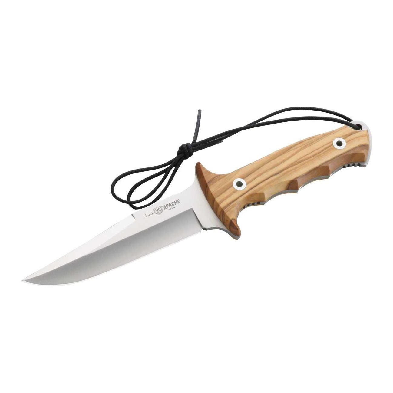 Nieto Bowie-Messer Olivenholz