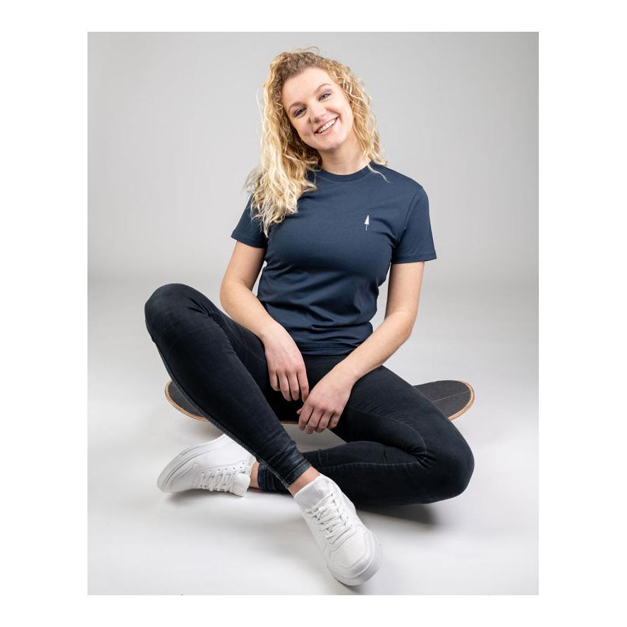 NIKIN TreeShirt - Navy Melange