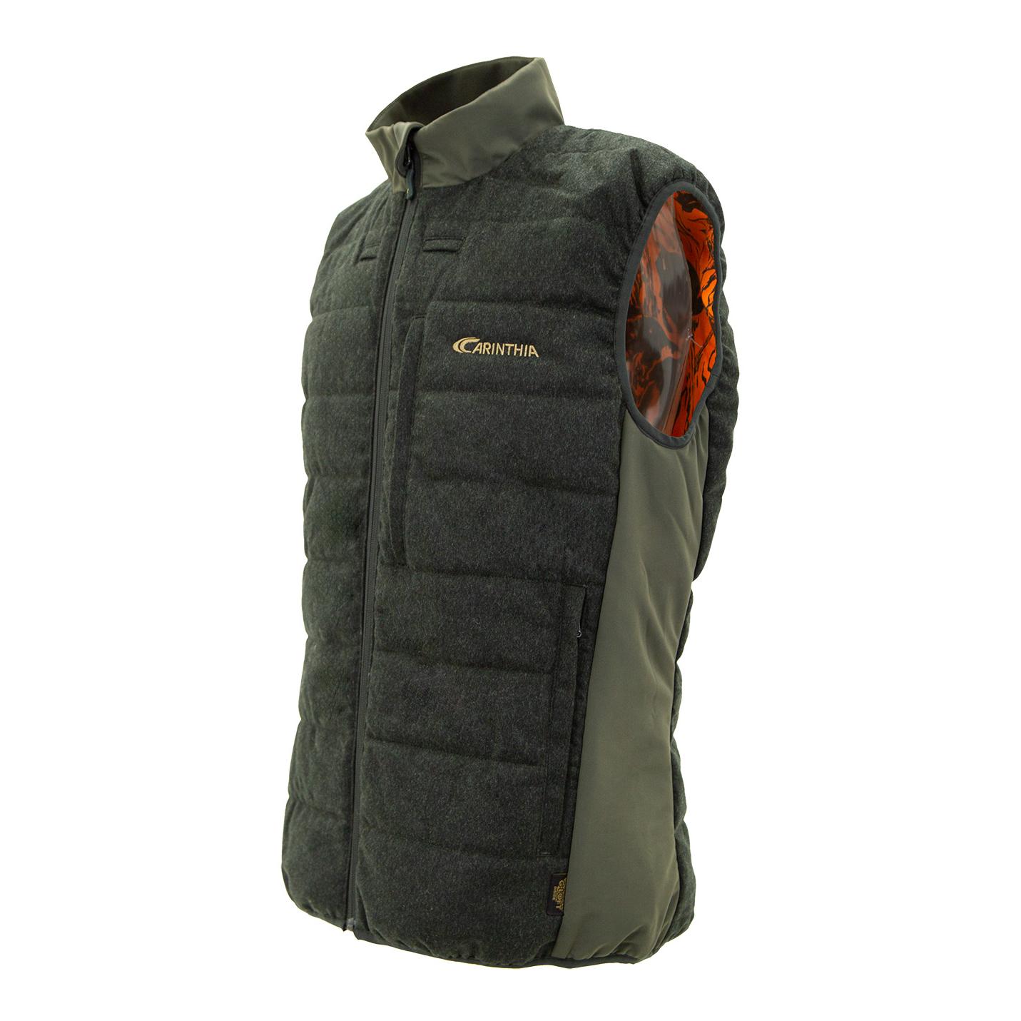 Carinthia Gilet réversible Ultra Loden - olive
