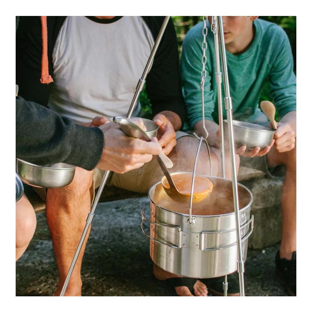 Solo Stove Kit combiné Solo Stove Campfire + 2 casseroles