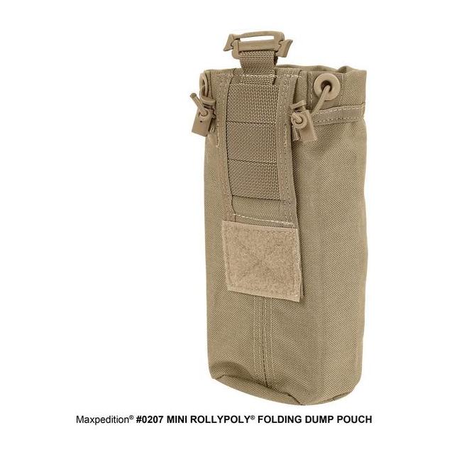 Mini-Rollypoly Falttasche - Wolfgrau