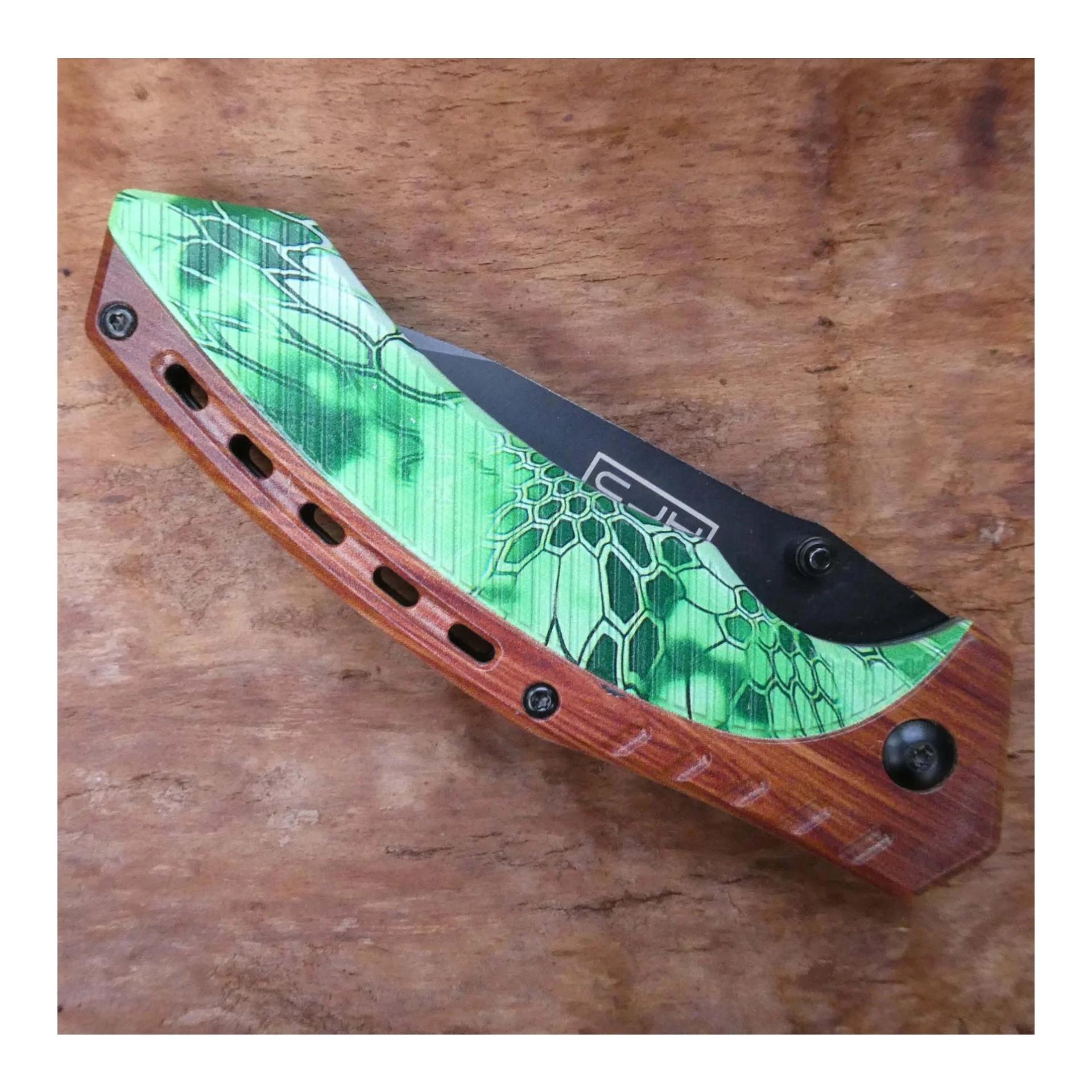 CJH Einhandmesser Holz/Camo