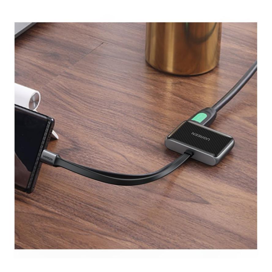 Ugreen Adaptateur USB-C pour HDMI + VGA – noir
