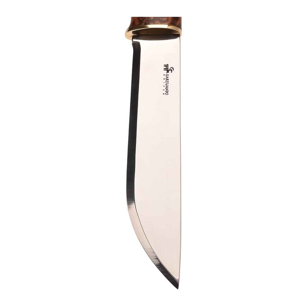 Karesuando Pessinki 12c27 - Jagd/Outdoormesser mit Lederscheide