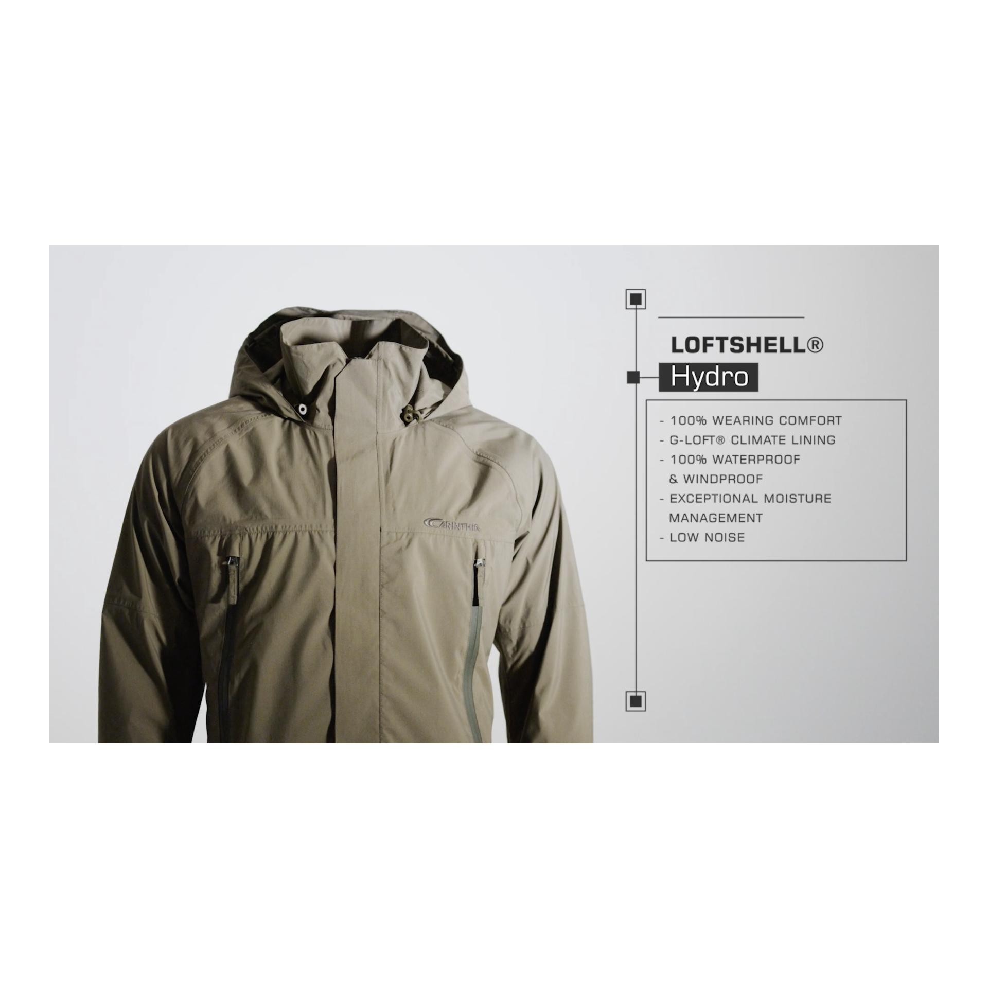 Carinthia Loftshell Hydro black