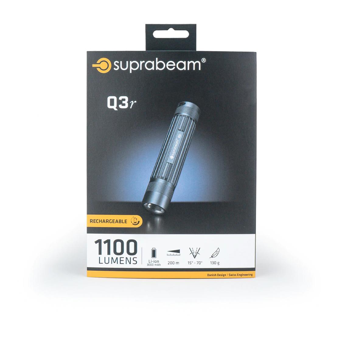 Suprabeam Lampe de poche Q3r 1100 lm