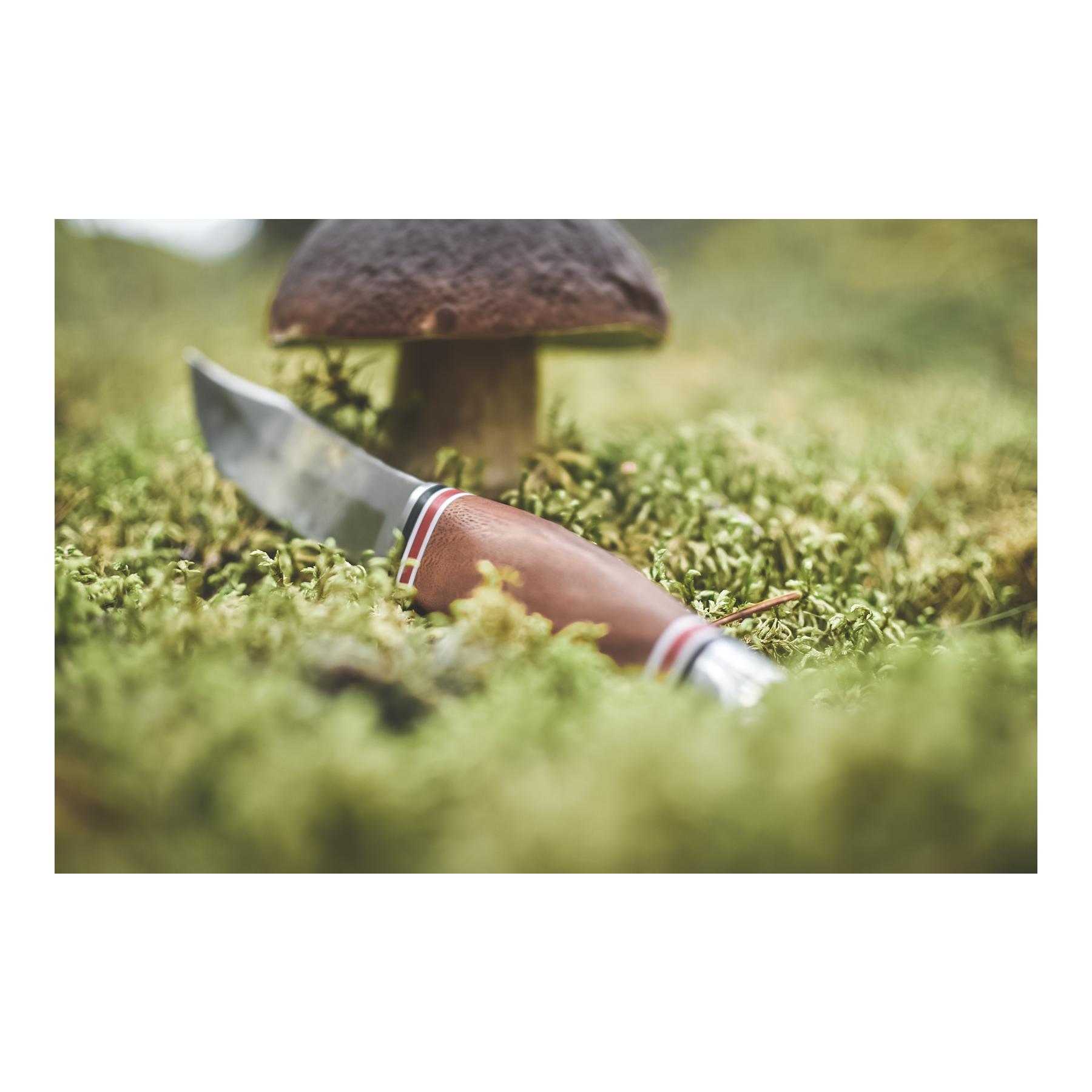 Øyo GEILO - Jagd/Outdoormesser mit Lederscheide