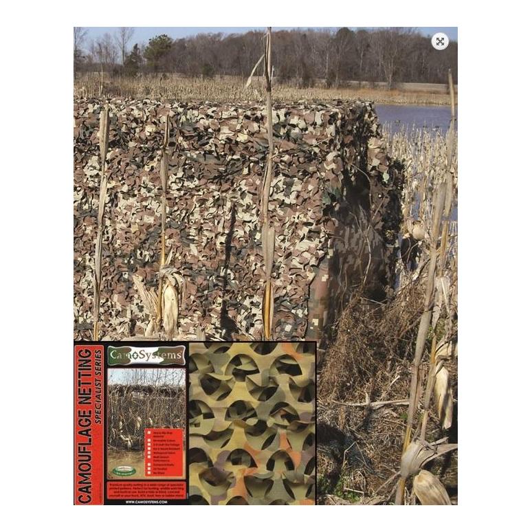 MIL-TEC Netz Basic Light 2.4 x 3.0 m Flecktarn