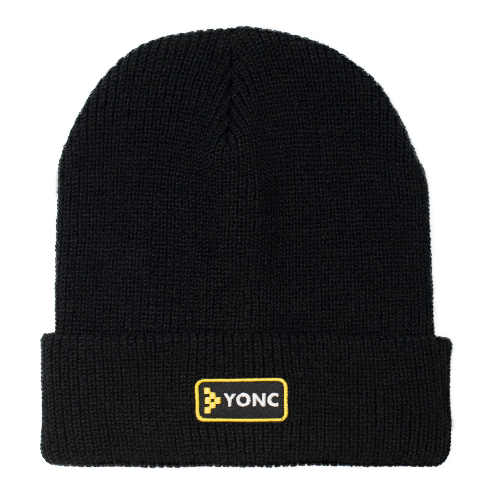 YONC Bonnet beanie signature YONC – noir