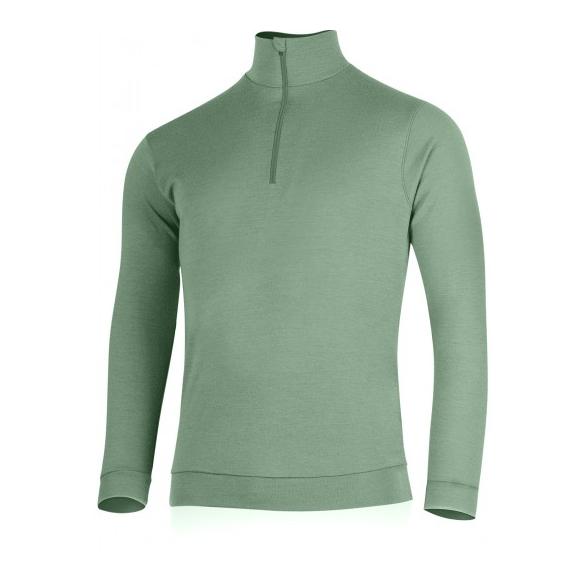Lasting Sweatshirt mérinos homme BESA, 230 g – vert