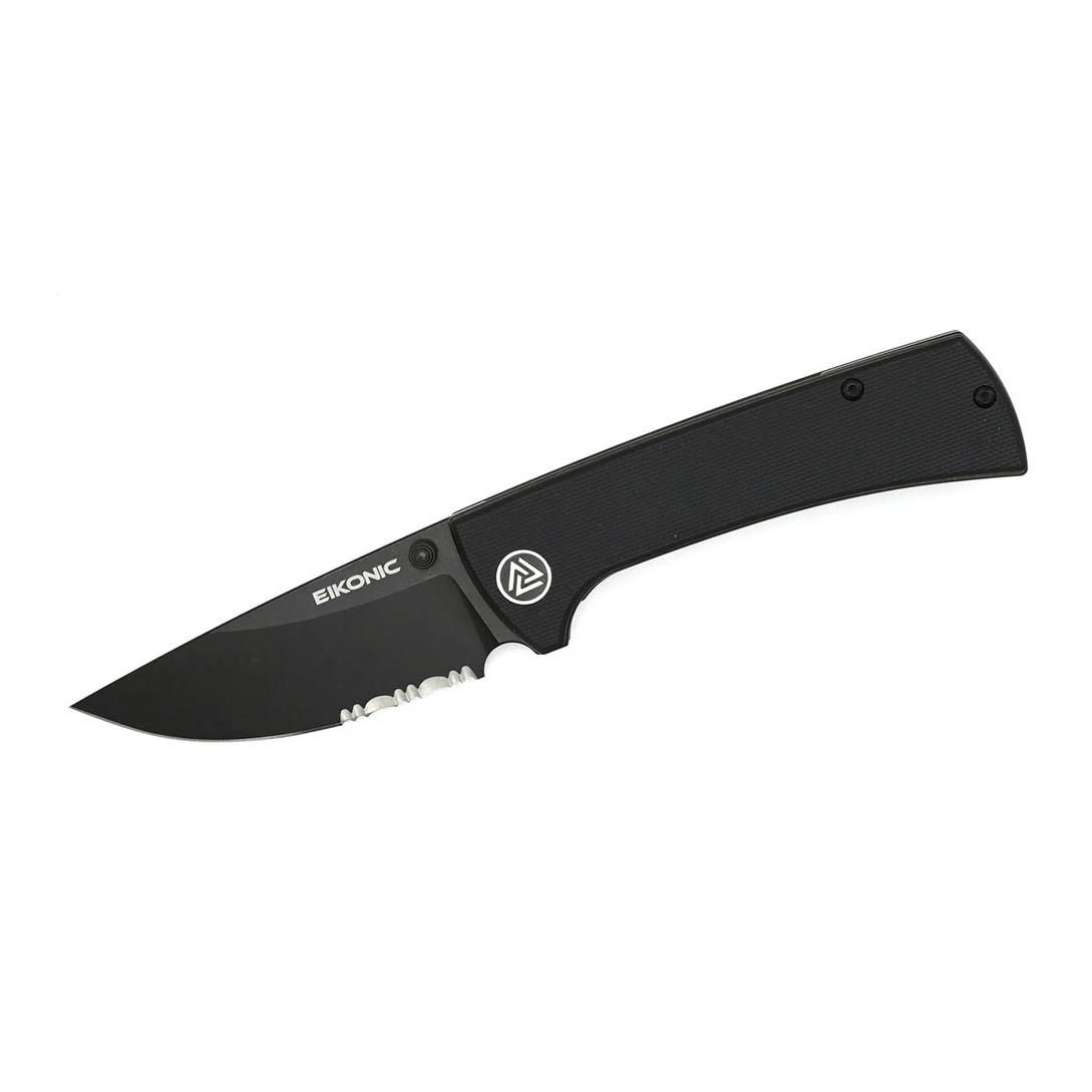 Eikonic Einhandmesser RCK9, G10, Teilsägezahnung