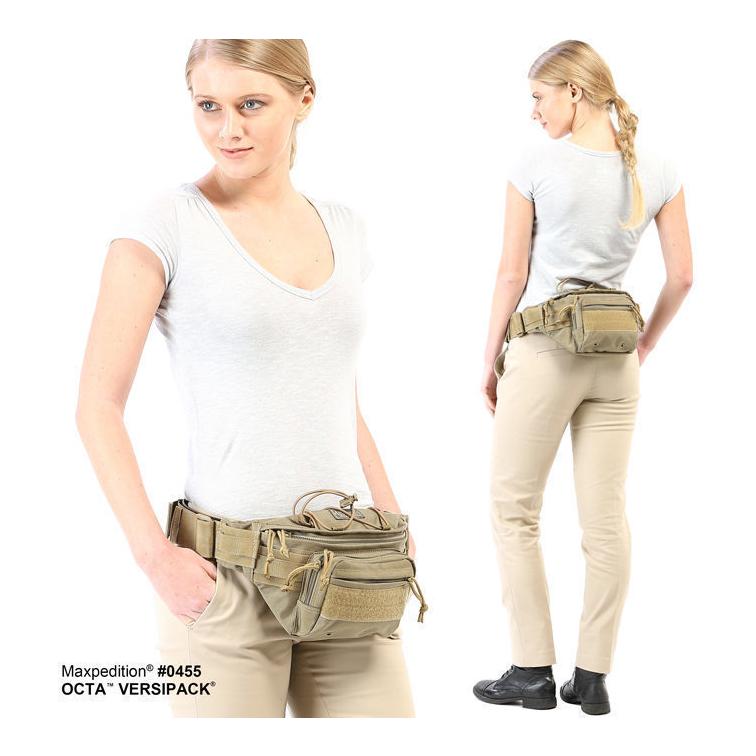 Maxpedition Bauchtasche Octa Versipack - Khaki