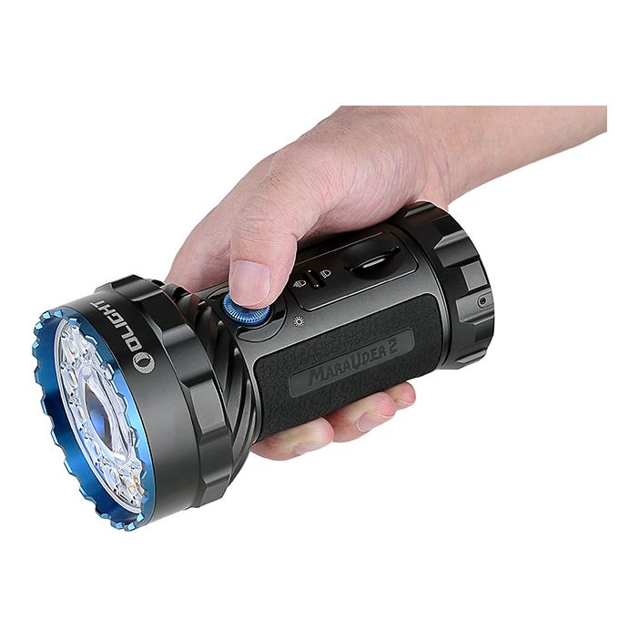 Olight Projecteur LED Marauder 2 avec 14 000 lumens - Noir